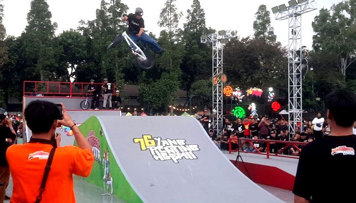 Festival 76 Indonesia Adalah Kita Bangkitkan Mental Pantang Menyerah Melalui Street Culture